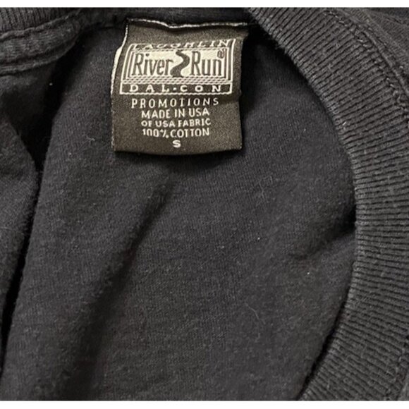 Mens Small Laughlin Nevada 2013 River Run Skeleton on Mororcycle T Shirt - Picture 3 of 3